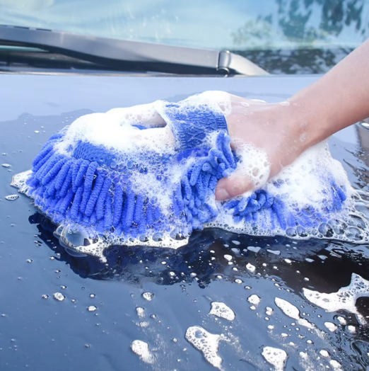Ultra absorbent soft microfiber glove