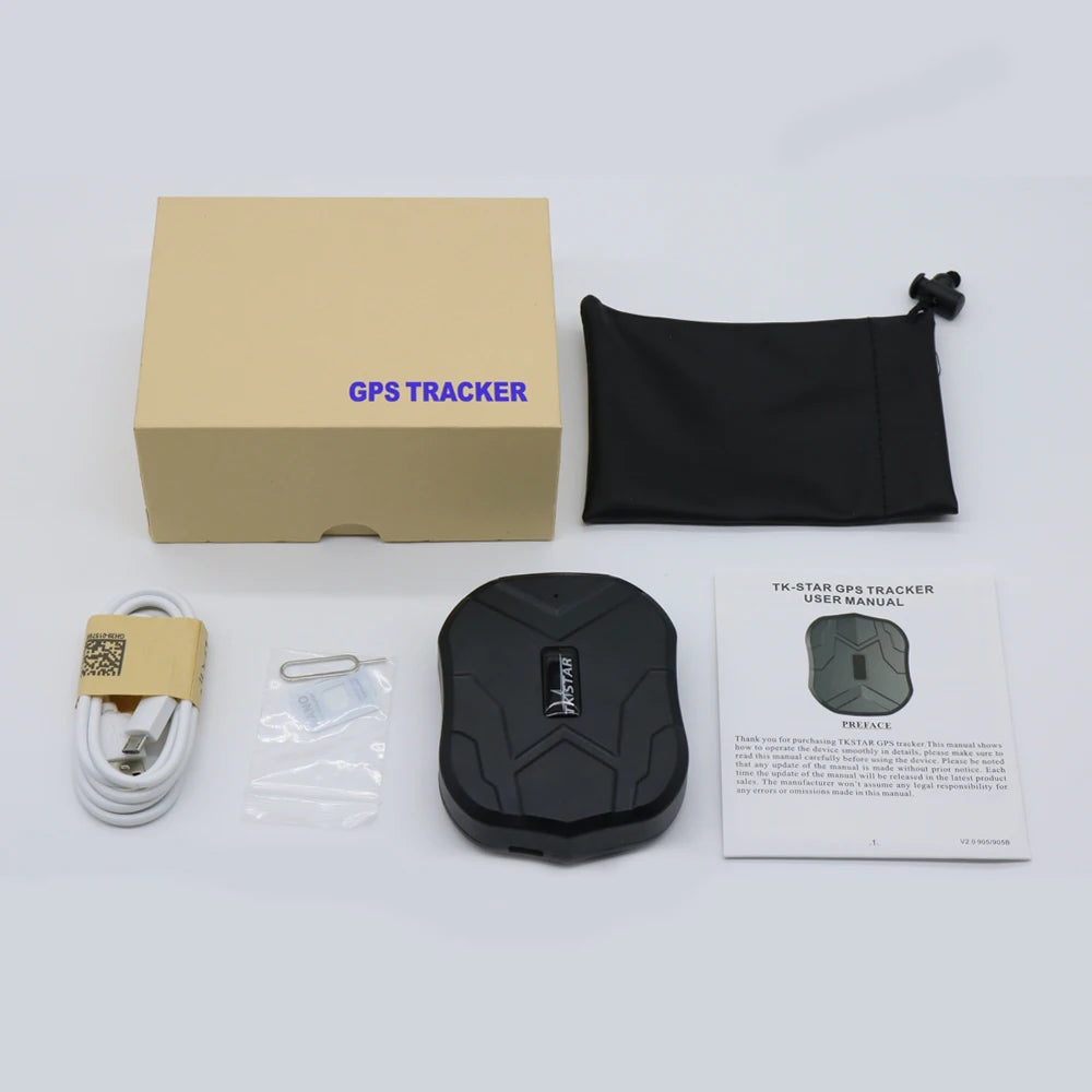 Waterproof 4G/2G GPS Tracker for Vehicles Free APP PK TK915.