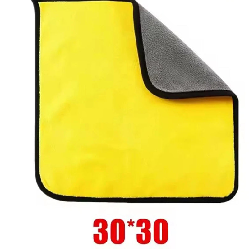 Microfiber general cleaning towel 1/2/6 pieces, double layer.