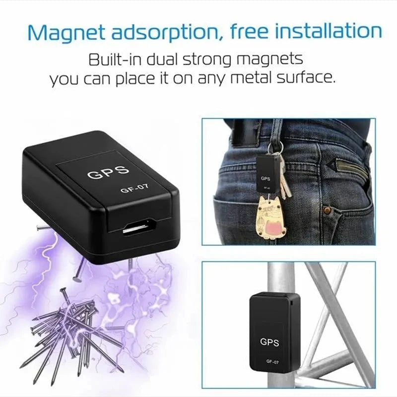 GF07 Mini Rechargeable Universal Magnetic GPS Tracker for Cars