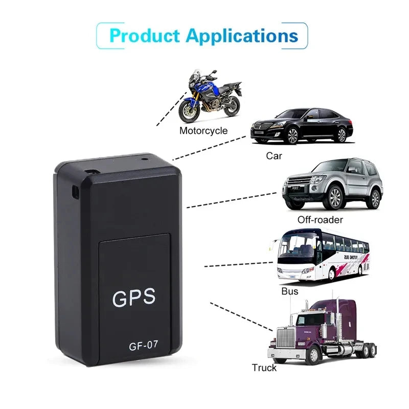 GF07 Mini Rechargeable Universal Magnetic GPS Tracker for Cars