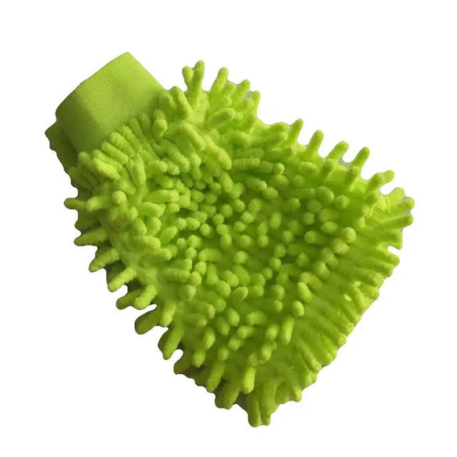 Chenille Microfiber Cleaning Glove