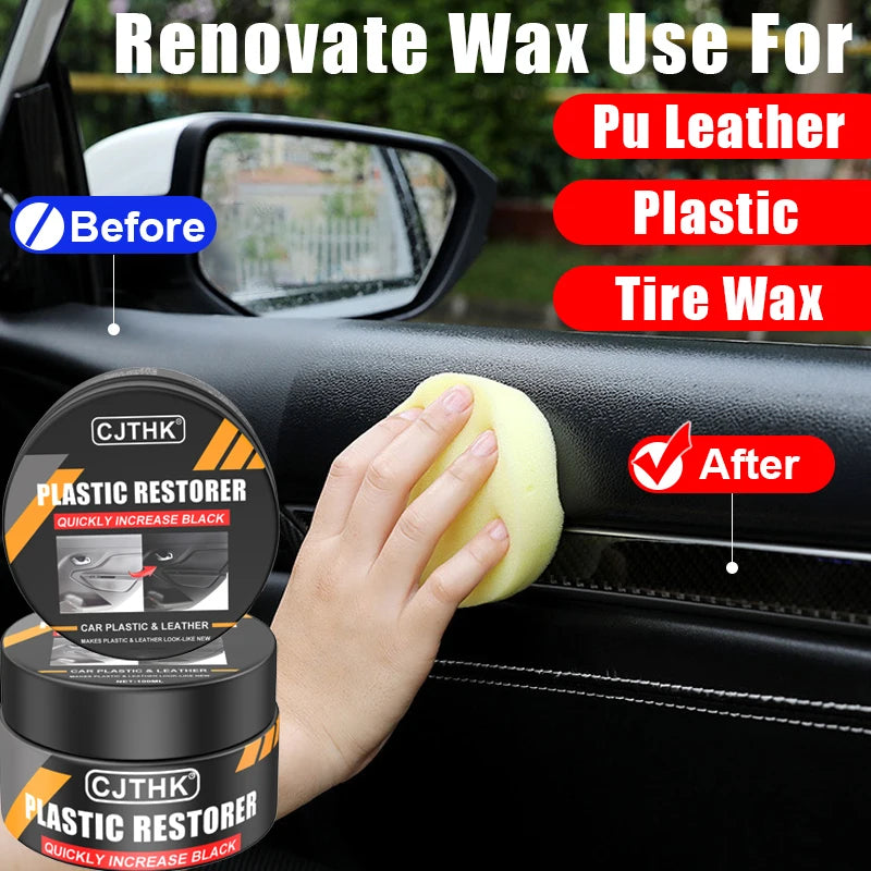 Automotive leather and plastic renewer