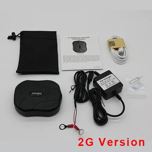 Waterproof 4G/2G GPS Tracker for Vehicles Free APP PK TK915.