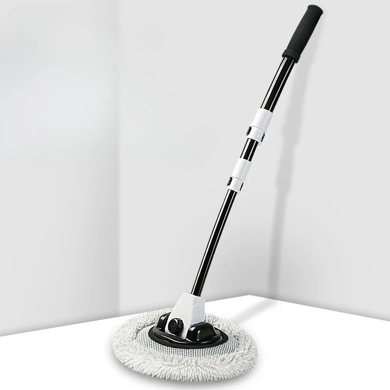 Brush for washing cars and others; telescopic Soft chenille hair broom.