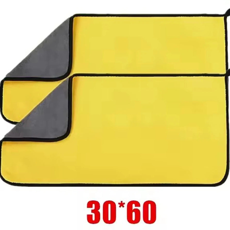 Microfiber general cleaning towel 1/2/6 pieces, double layer.