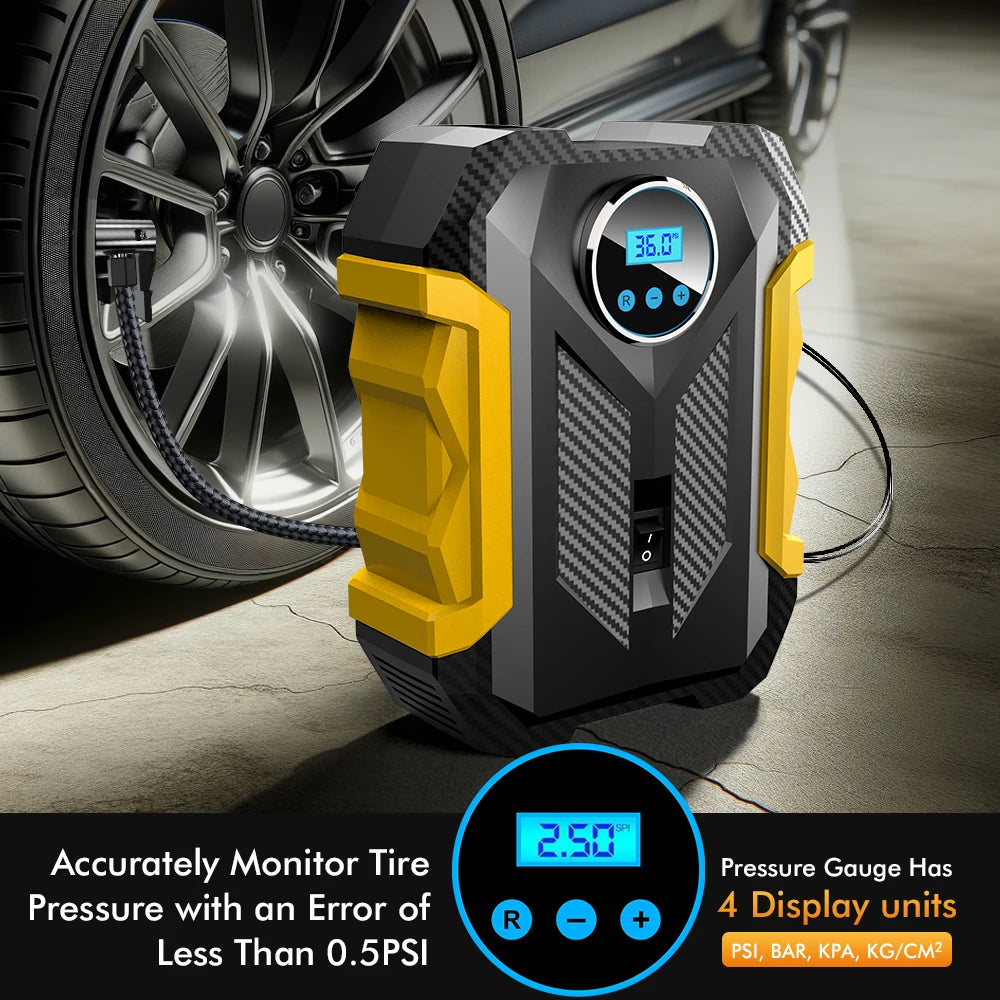 Digital Portable Air Compressor Carsun