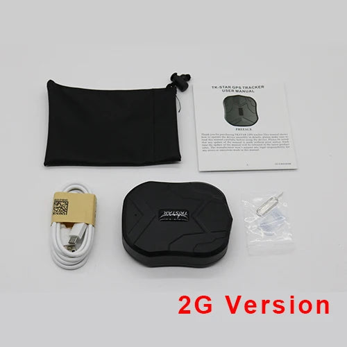 Waterproof 4G/2G GPS Tracker for Vehicles Free APP PK TK915.