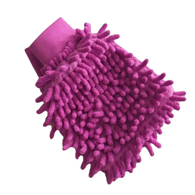 Chenille Microfiber Cleaning Glove