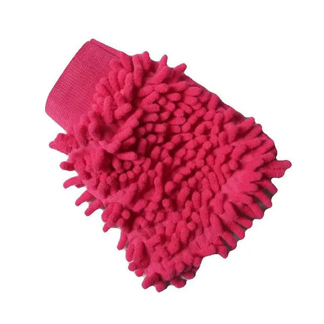 Chenille Microfiber Cleaning Glove